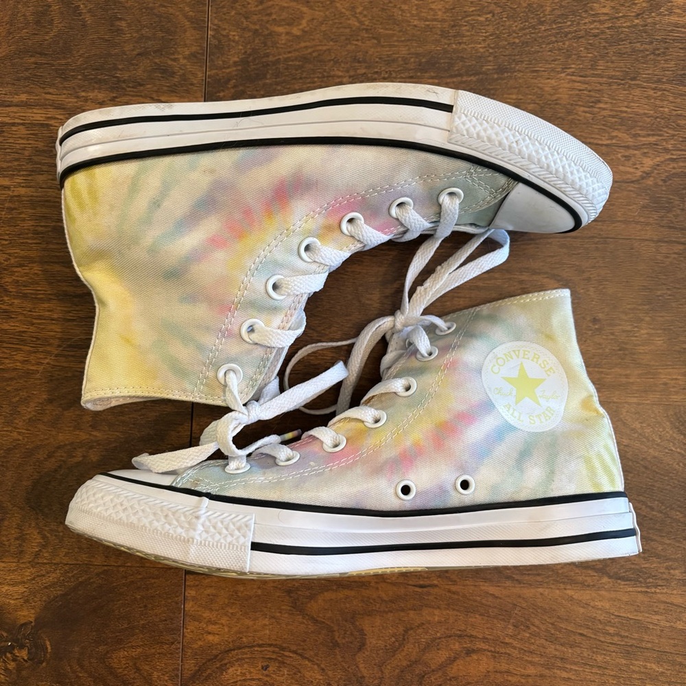 Converse Tie-Dye High Top Sneakers